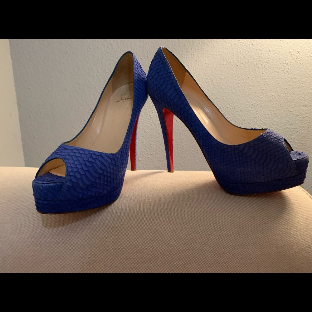 120mm Veau Velours Azulejo Suede Leather Pumps